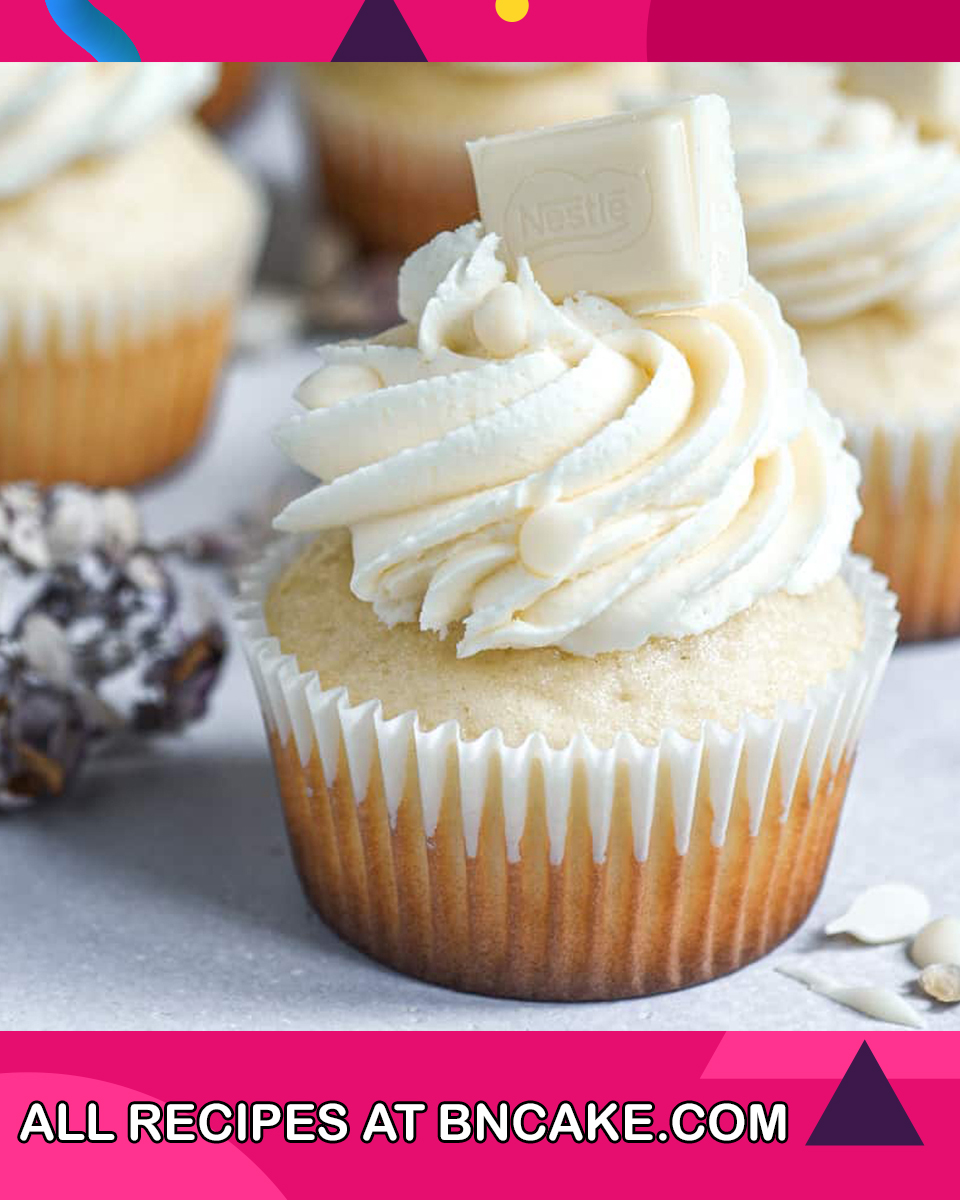 Divine White Chocolate Cupcakes Bncake Useful Informations