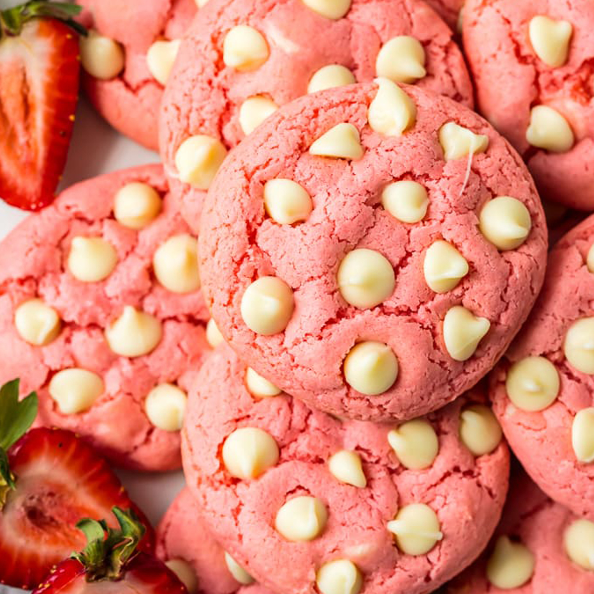 Strawberry-Pudding-Cookies