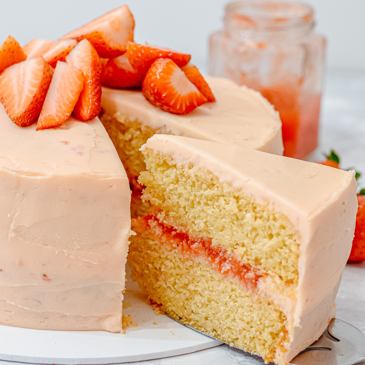 Strawberry-Vanilla-Cake