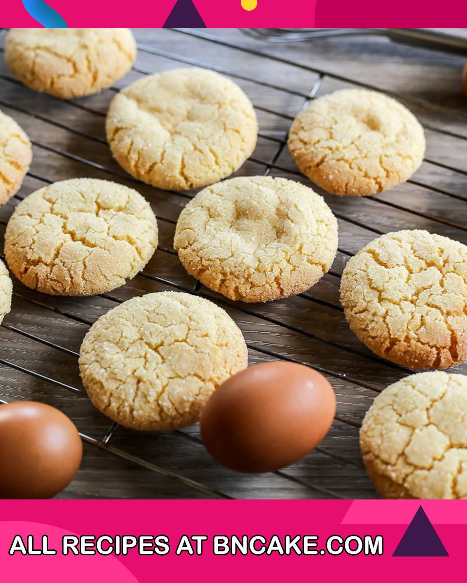 Golden Delight Egg Yolk Cookies - BNCAKE.COM - USEFUL INFORMATIONS