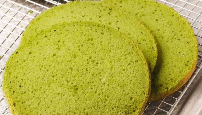 Matcha-Cotton-Soft-Sponge-Cake