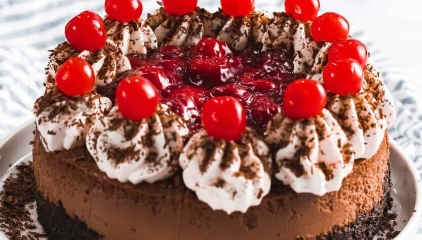 Black-Forest-Cheesecake