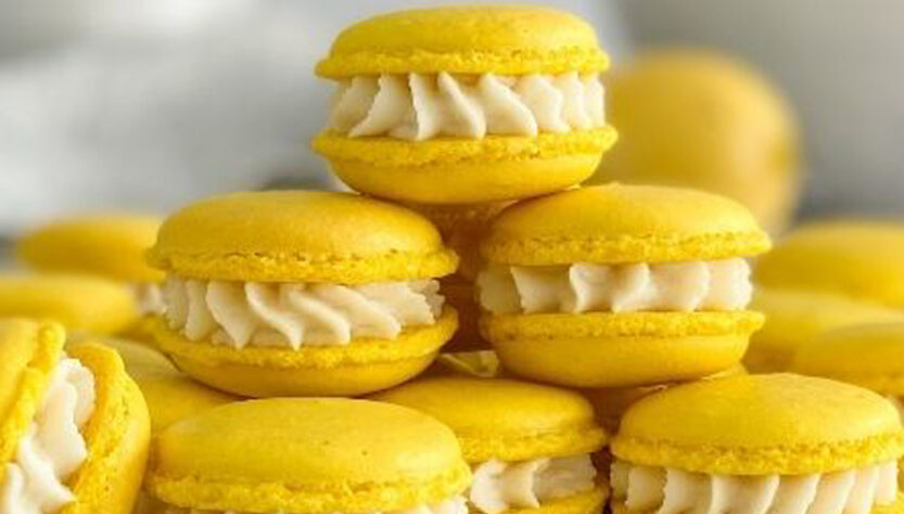 Lemon-Macarons