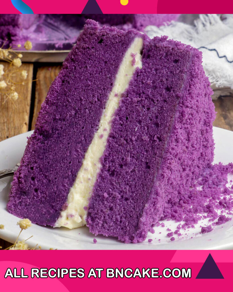 Whimsical Ube Cake Creation - BNCAKE.COM - USEFUL INFORMATIONS ABOUT CAKE